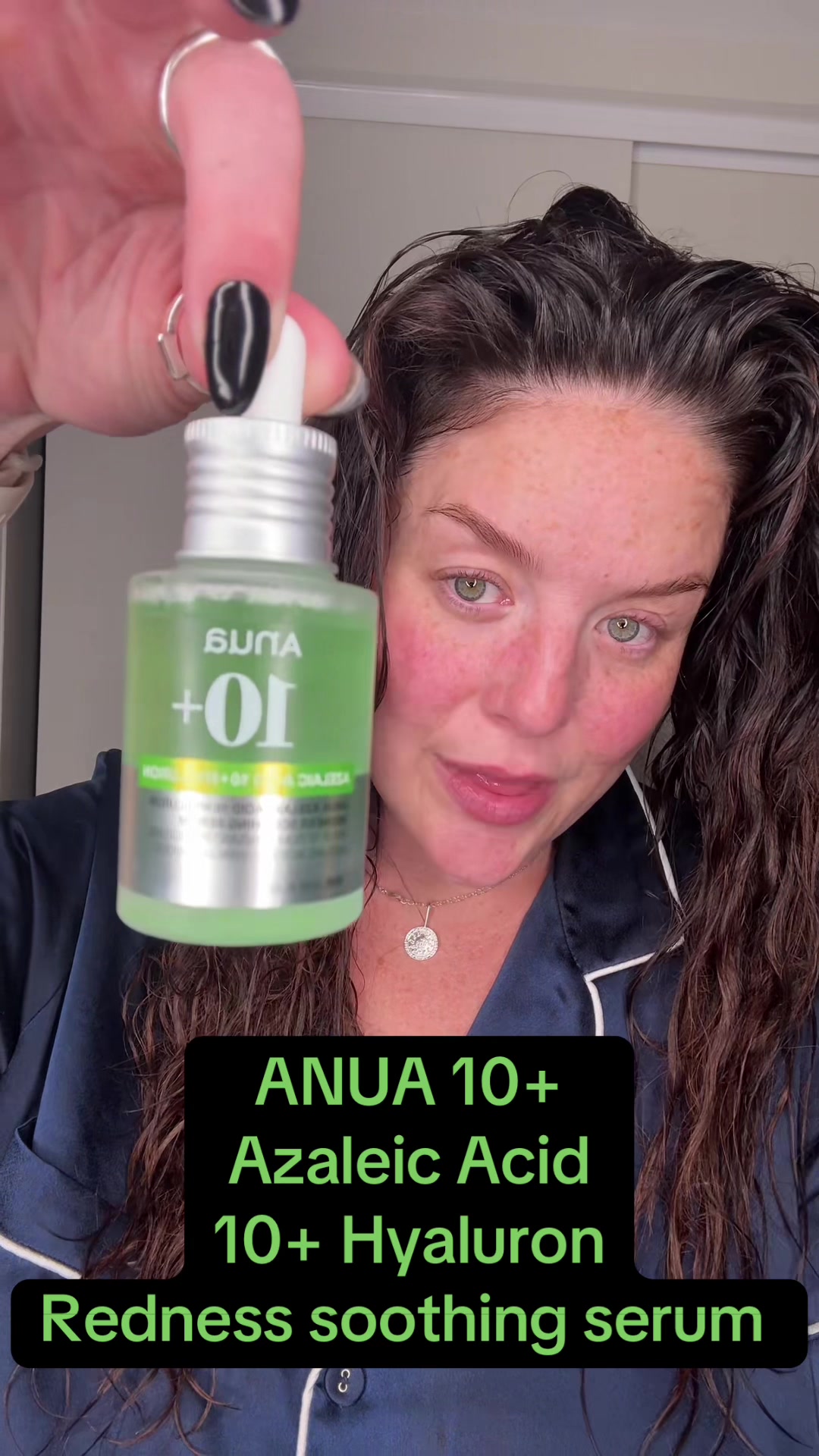 TikTok post by @jazflowers13 for YesStyle. Caption reads: I am sick of my red face! Will this help? Use my....