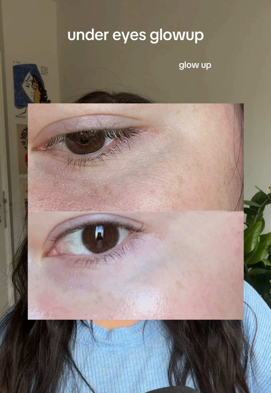 TikTok post by @face.bbos for ELROEL. Caption reads: [...] eyes has never been easier ☀️ thanks @ELROEL....