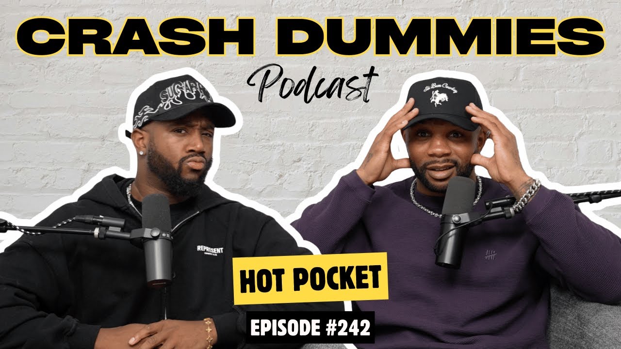 YouTube post by @CrashDummiesPodcast for Huel. Caption reads: [...] *Restrictions apply. Max $20 discount Get....