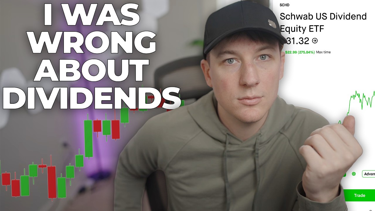 YouTube post by @DaltonLitz for Robinhood. Caption reads: [...] Your Portfolio → 📱 Start Investing on....