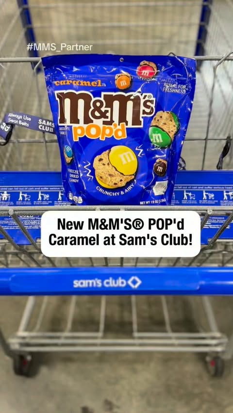 Instagram post by @samsclubmembers for SheSpeaks. Caption reads: #MMS_Partner Something NEW just landed at Sam's....