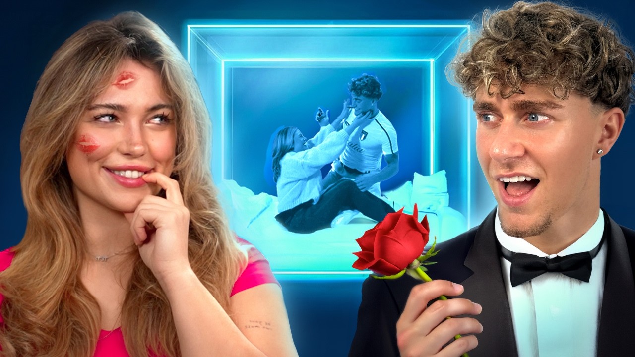 YouTube post by @mikevallaszwei for Trade Republic. Caption reads: 24 Hour Date in a Box.