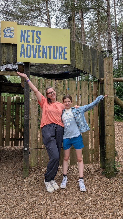 Instagram post by @a_home_full_of_girls for Saltrock. Caption reads: Jumping into our next adventure ✨ Ad

You guys....