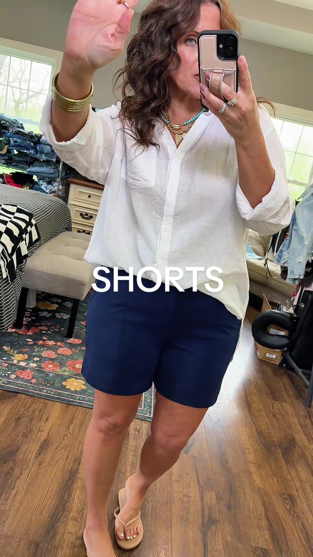 TikTok post by @ericaobstarczyk for G4Free. Caption reads: @G4Free Store #OOTD #fashion #midsize.