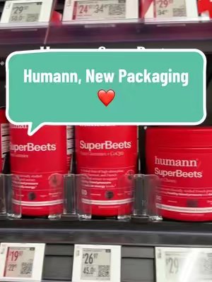 TikTok post by @couponingwithvane for Humann. Caption reads: [...] a more modern and bold look! 😍 @livehumann....