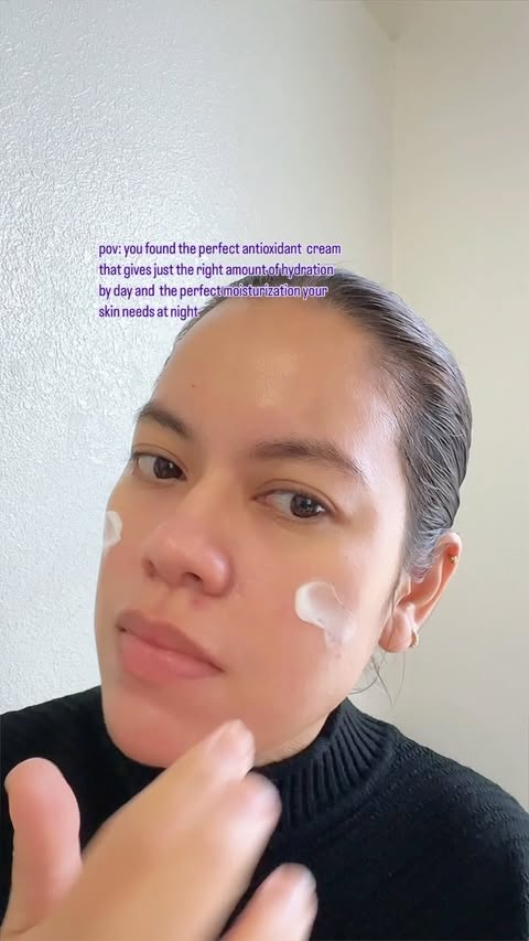 Instagram post by @magentavillegas for Andalou Naturals. Caption reads: [...] sticky is sheer perfection! Meet....