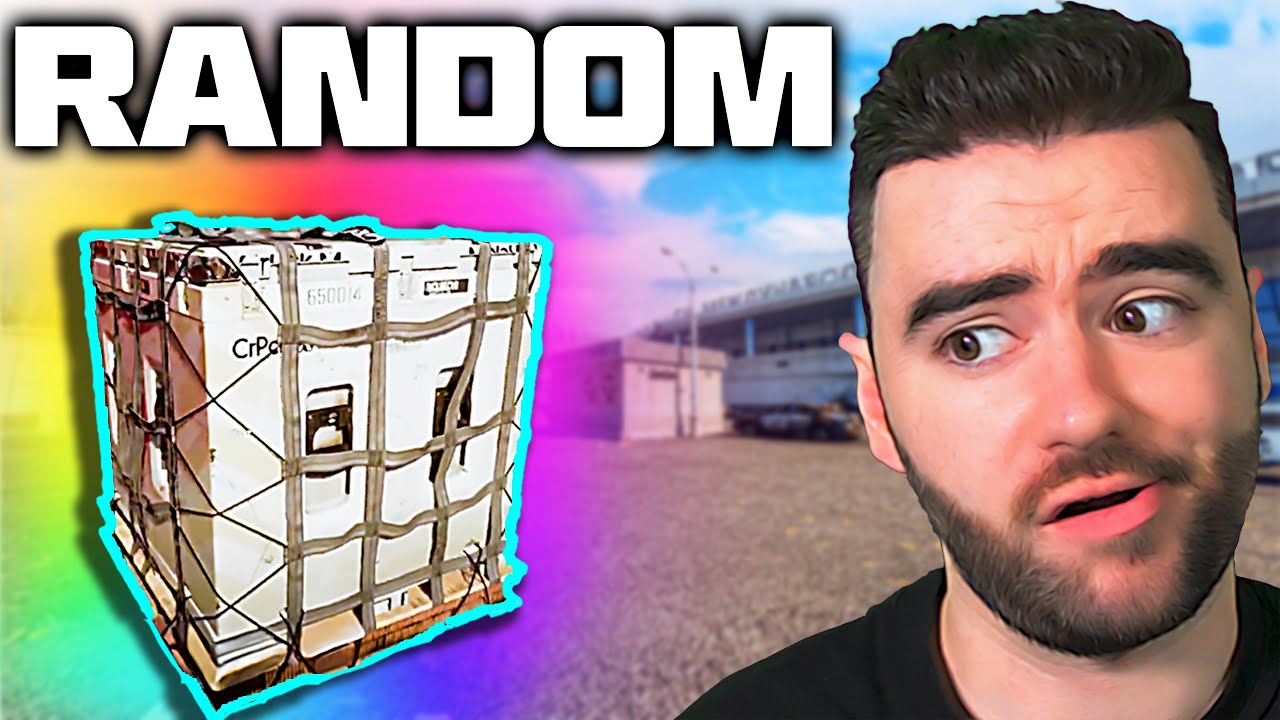 YouTube post by @MarleyThirteen for Sneak Energy. Caption reads: The RANDOM LOADOUT CHALLENGE in Warzone IS CURSED.