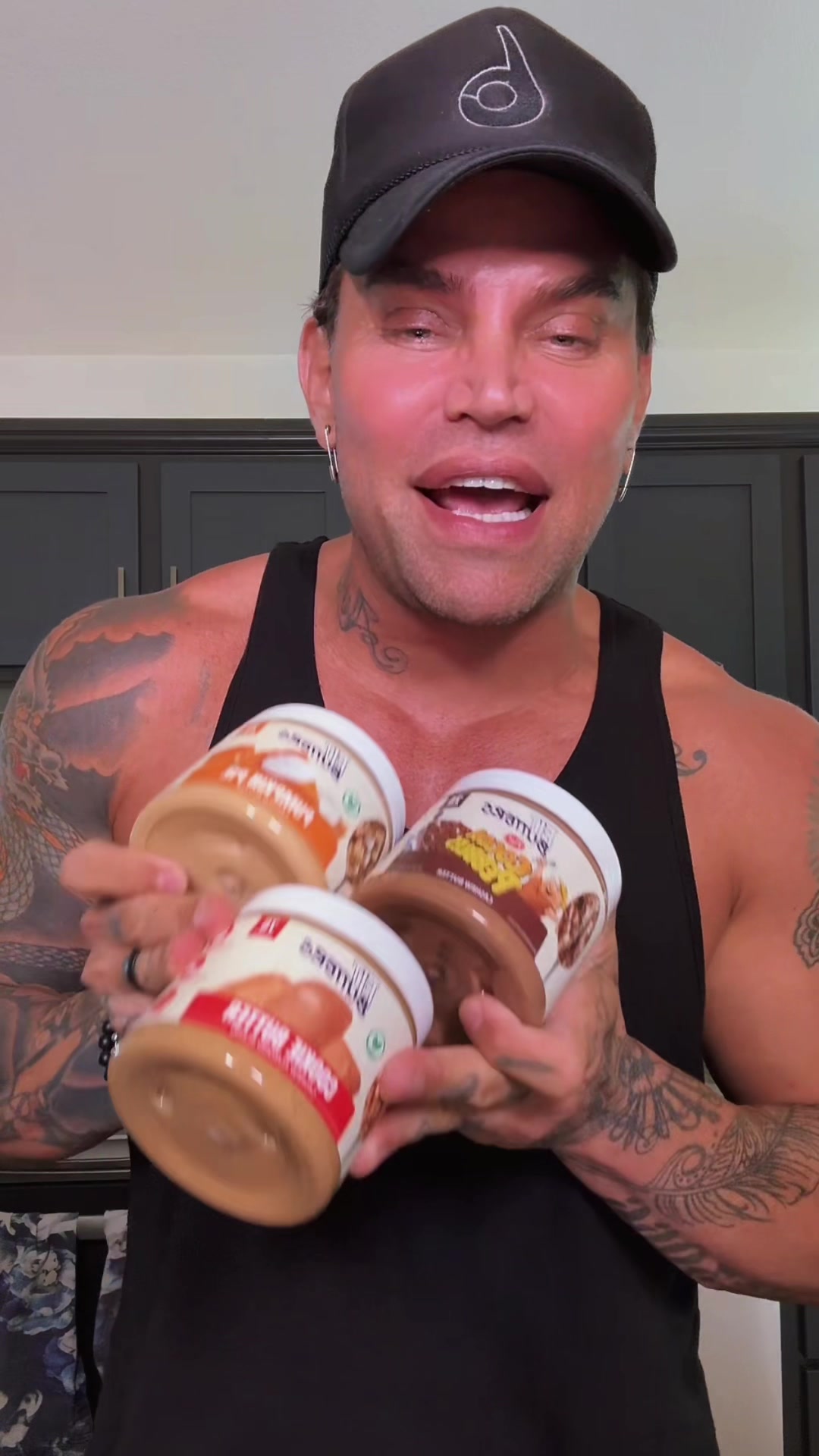 TikTok post by @callher6 for FIt Butters. Caption reads: Fit Butters Are My New Go To For A Sweet Treat !....