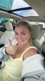 Instagram post by @the_samanthajo for OnStar. Caption reads: Errand days are really that much easier with....