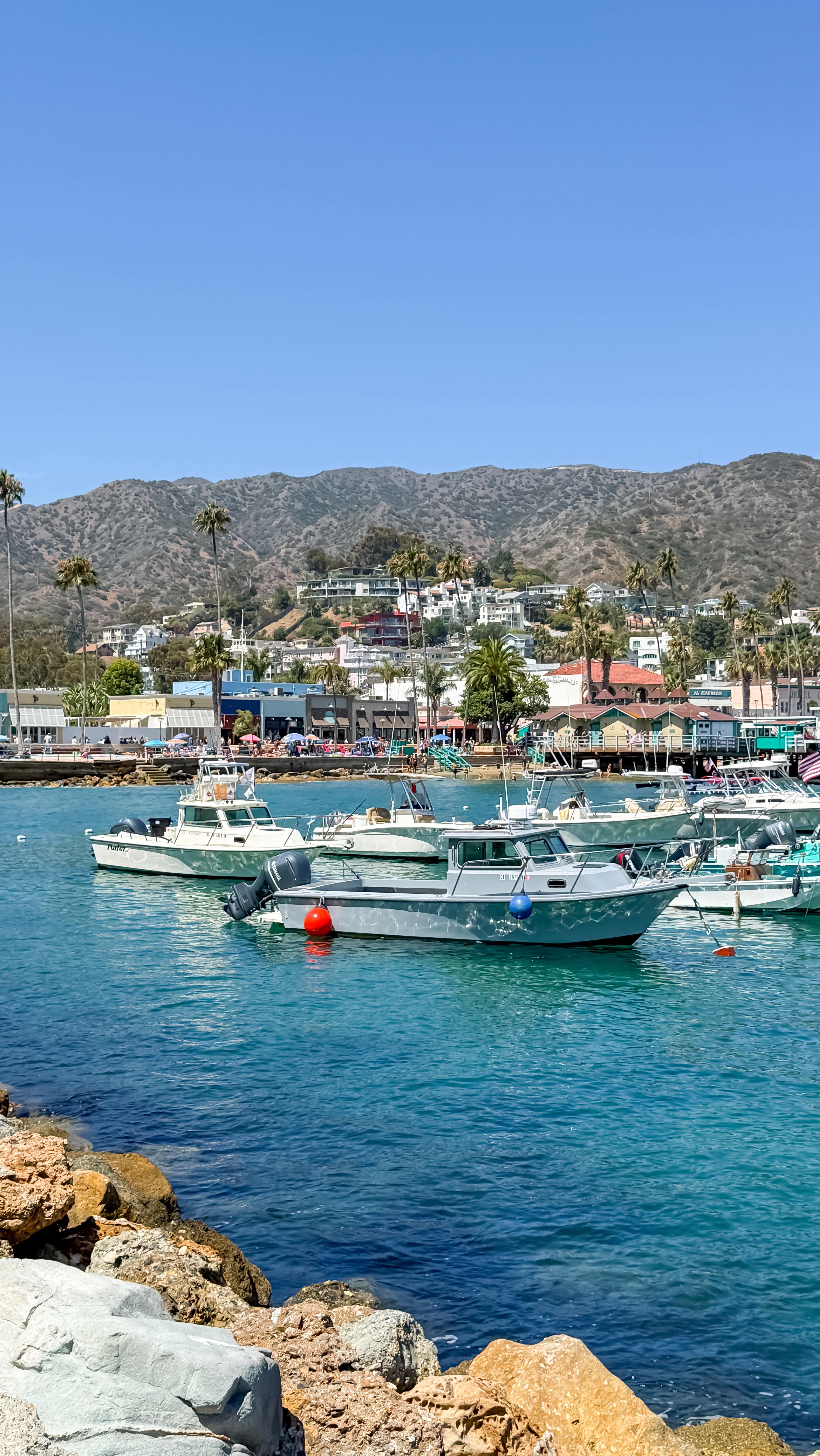 Instagram post by @vineyardsandvoyages for Visit California. Caption reads: Did you know there’s an island paradise just an....