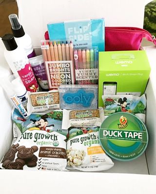 Instagram post by @alibrug for OOLY. Caption reads: These school routine products have all helped our....