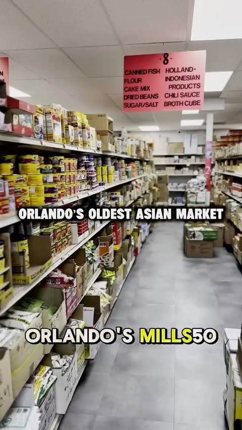 Instagram post by @tastychomps for Visit Orlando. Caption reads: 🍜 Discover Dong A Co in Mills 50, Orlando! 

This....