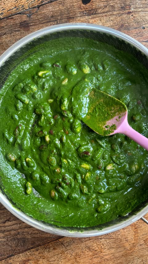 Instagram post by @izzycooksstuff for Merchant Gourmet. Caption reads: [...] blues 🍵 ad This is my entry for....