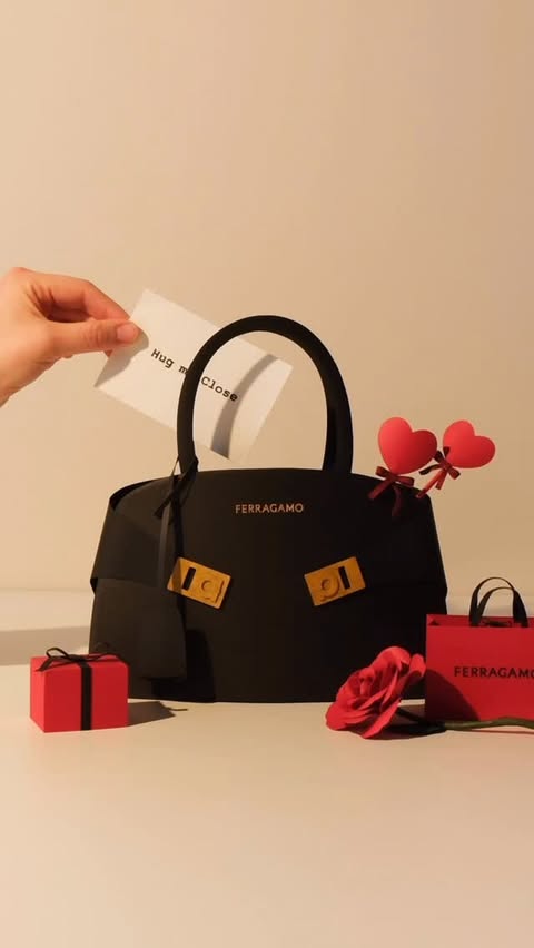 Instagram post by @yeni__kim for FERRAGAMO. Caption reads: [...] are felt twice as deeply. Like the....