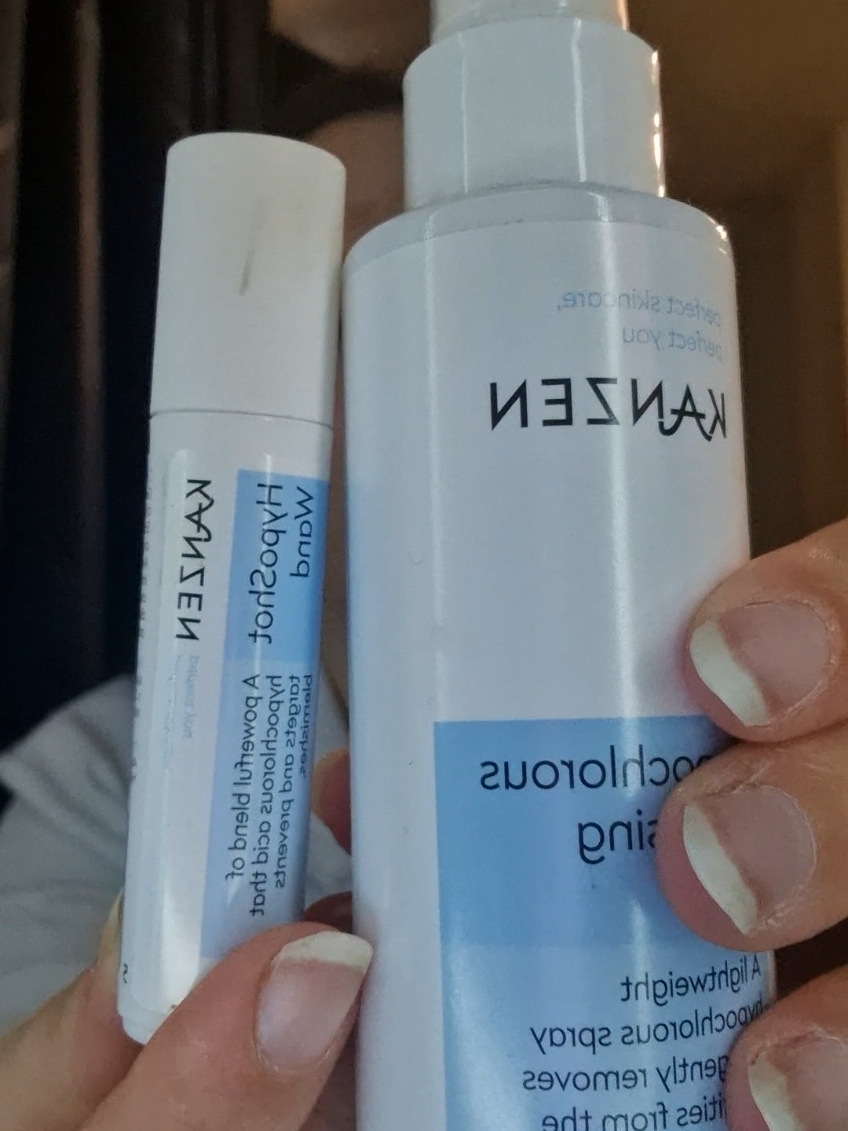 TikTok post by @maryjunfiltered for Kanzen Skincare. Caption reads: @Kanzen Skincare is a must have!!! My skin is....