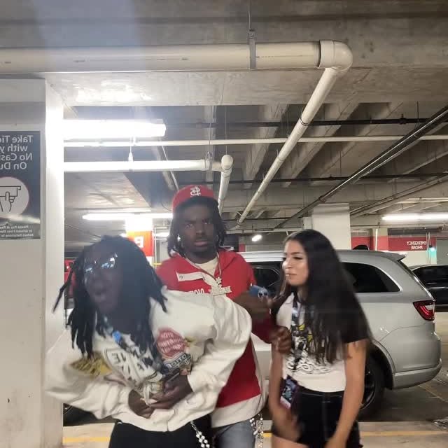 Instagram post by @itsqueennr_ for Dodge. Caption reads: [...] #streamer #funnyvideos #trending #dance....