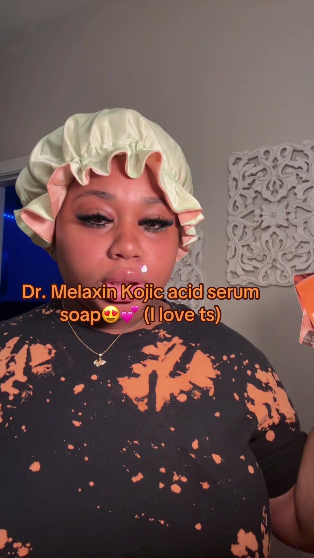 TikTok post by @unbothered.kenny for Dr Melaxin. Caption reads: If u buy anything from me get ts!! I shoulda took....