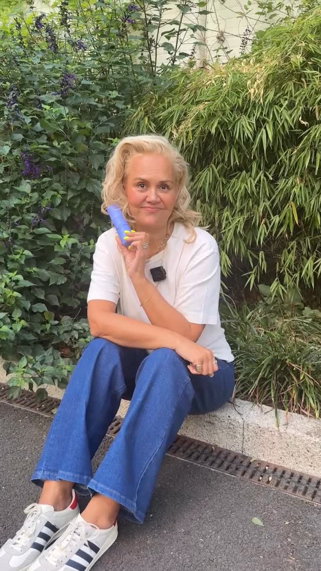 Instagram post by @carolinehirons for Space NK. Caption reads: Introducing The @SkinRocks Hyperpigmentation Serum....