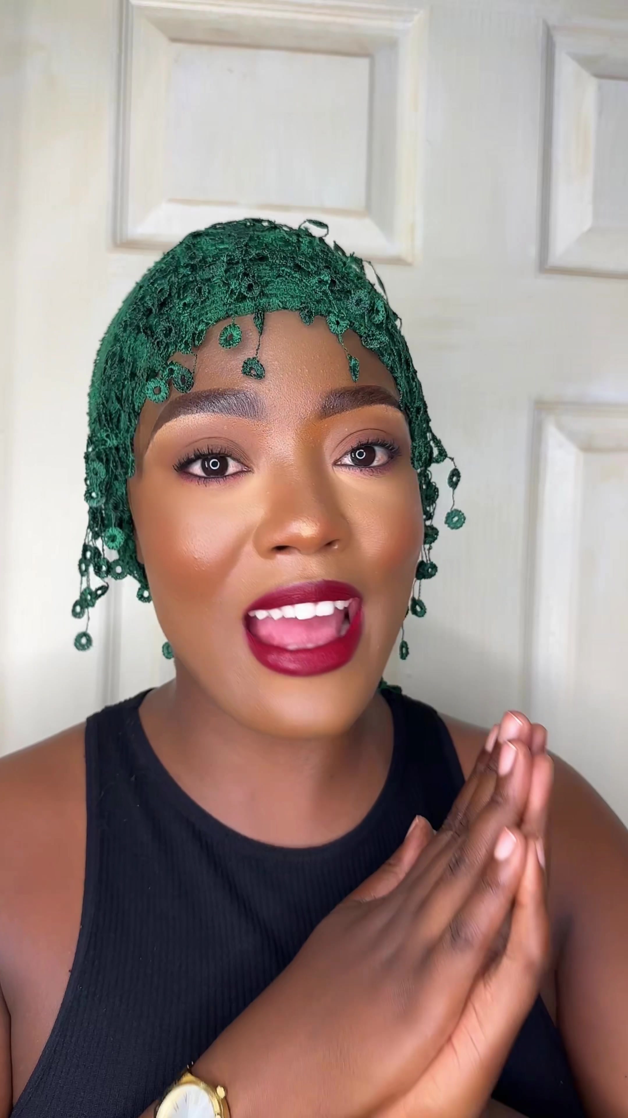 TikTok post by @auntychiii for Bolt. Caption reads: It’s back to school with @Bolt Africa 💚 Given the....