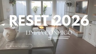 YouTube post by @SWEETHOMEALI for Ultenic. Caption reads: NEW YEAR'S CLEANING ✨ CLEANING MOTIVATION 🏠 2026....