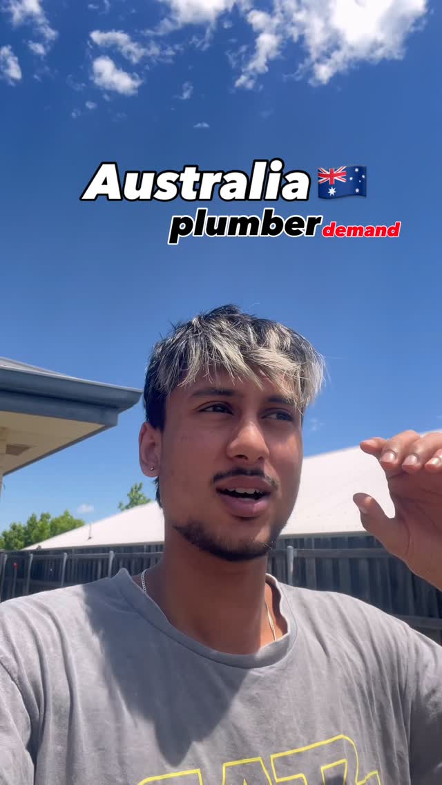 Instagram post by @younikaus for Taptap Send. Caption reads: Plumber Visa Options (Australia) 🇦🇺🇮🇳

189 |....