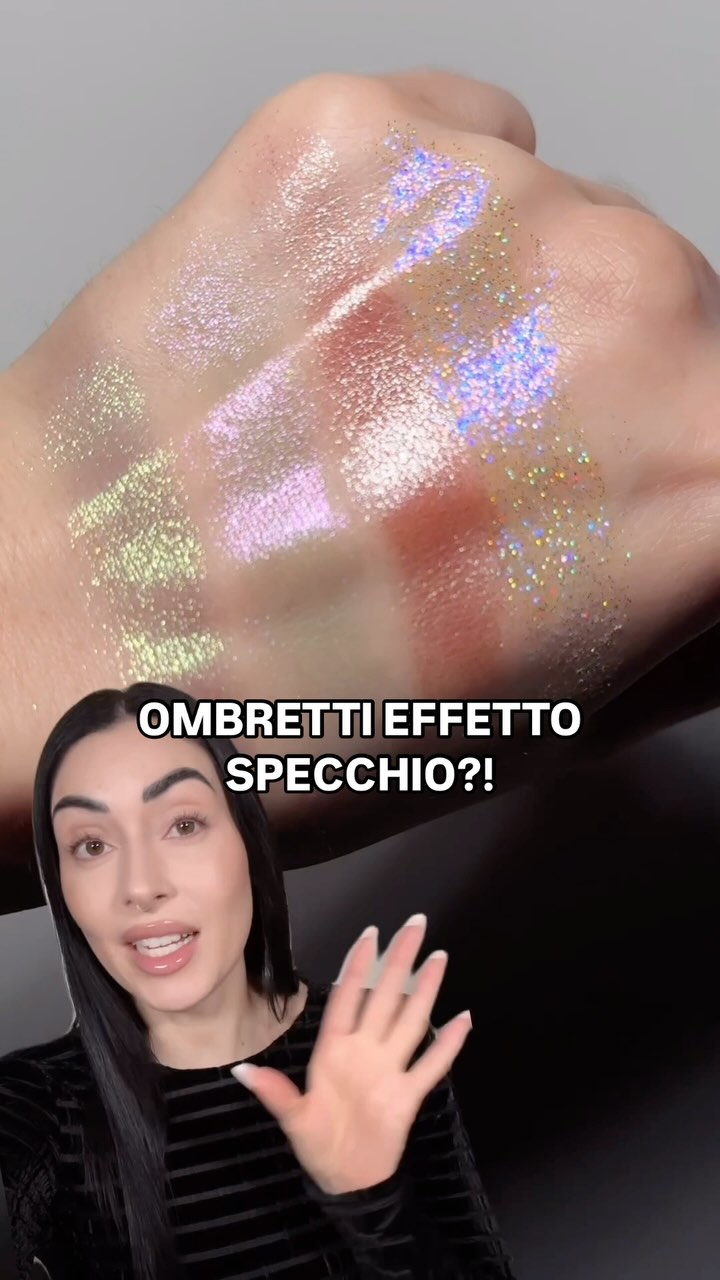 Instagram post by @cherylpandemonium for NABLA Cosmetics. Caption reads: Per brillare come stelle non perdetevi i nuovi....