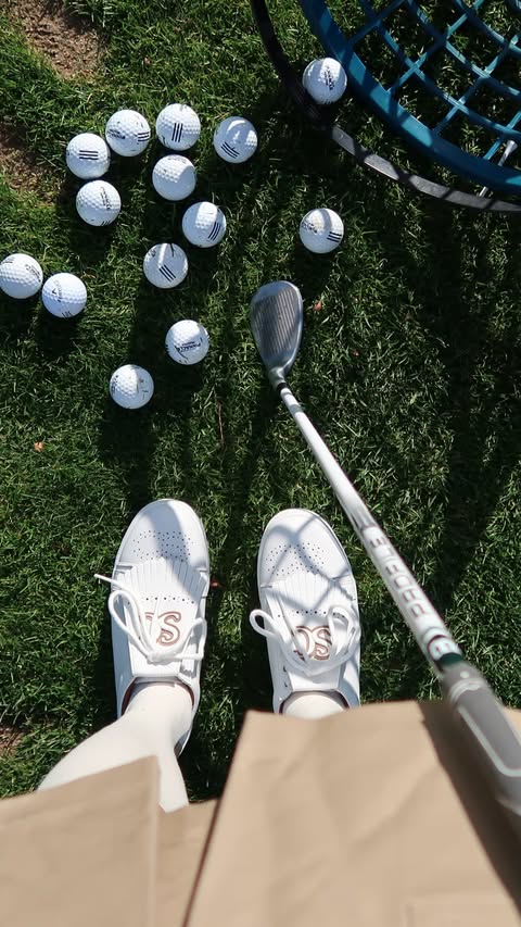 Instagram post by @rukumagai for Yonex. Caption reads: [...] my relationship to golf. Thank you to....