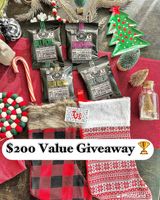 Instagram post by @traderjoesobsessed for Popdaddy Snacks. Caption reads: ❤️💚🍿It’s time for A fun HOLIDAY GIVEAWAY....