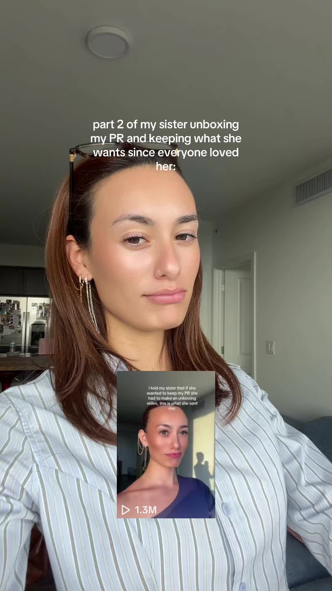 TikTok post by @mafeanzures for Clean Skin Club. Caption reads: [...] Inc. @GUESS @Arbys @SALT & STONE @Clean Skin....