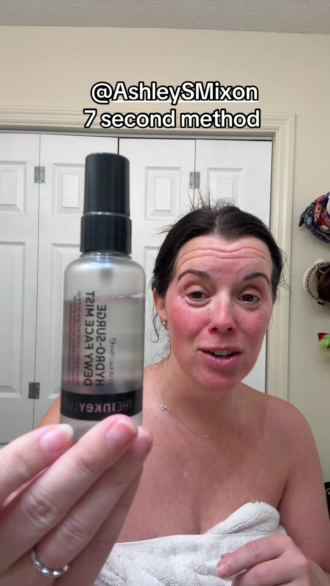 TikTok post by @tiff_blackburn for Theinkeylist. Caption reads: @The INKEY List This mist is basically skincare’s....