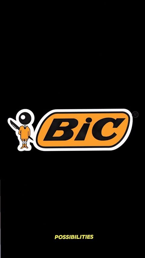 Instagram post by @artbybaid for BIC. Caption reads: [...] to a tile and even a sneaker. The new....
