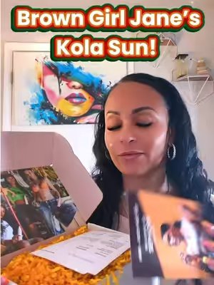 TikTok post by @fragrance.junkie for BROWN GIRL Jane. Caption reads: Brown Girl Jane definitely came through, and I'm....
