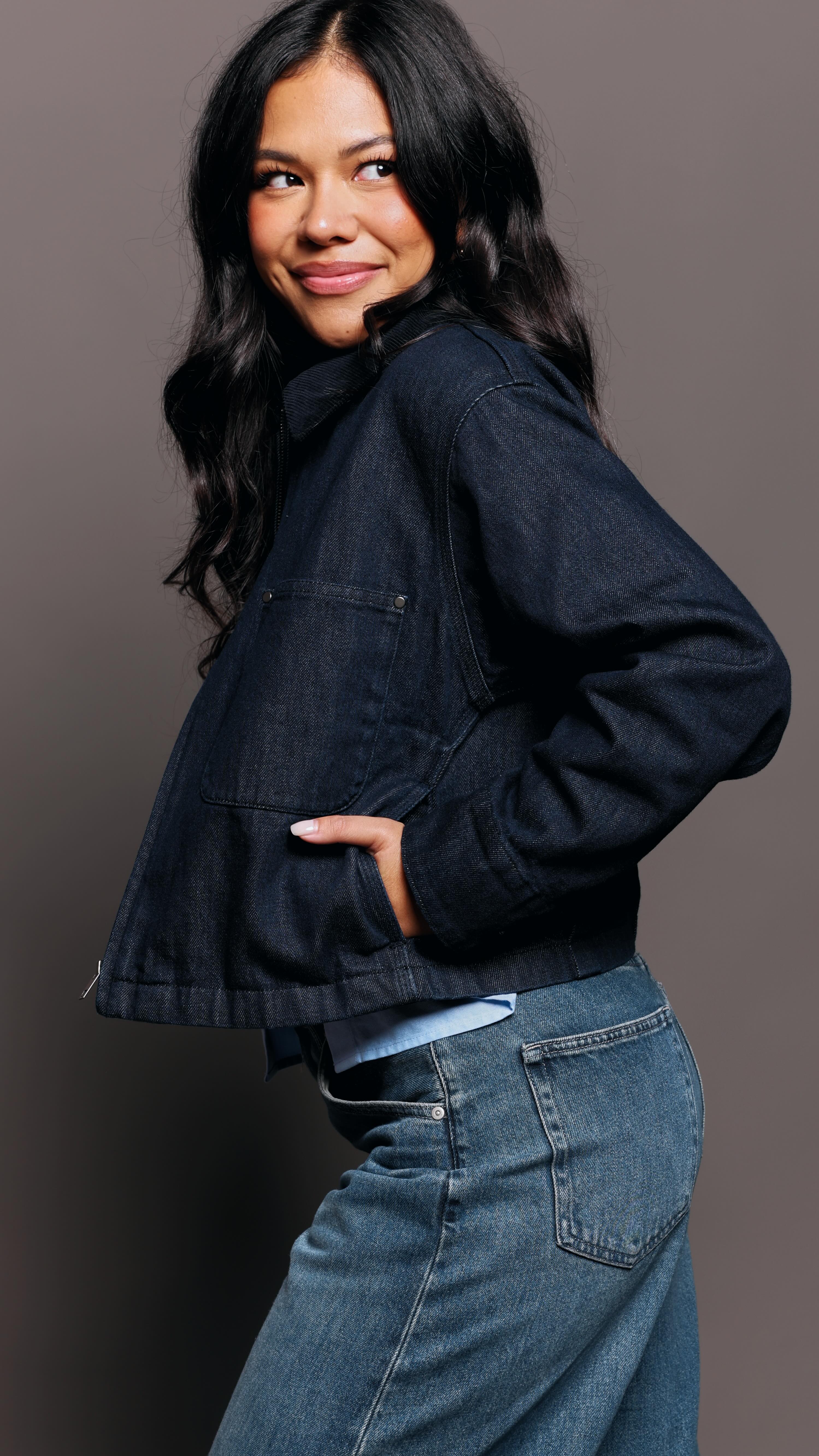 Instagram post by @heyimrenee for JW ANDERSON. Caption reads: Your girl as a host for last week’s....