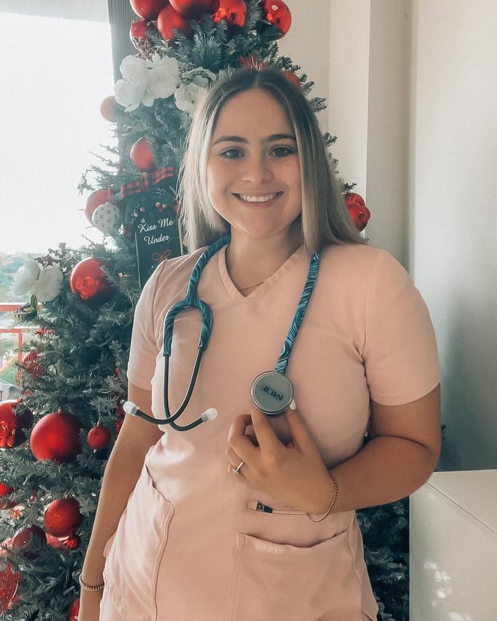 Instagram post by @drvarelamd for MDF Instruments. Caption reads: [...] in Starry Night Metalika from....