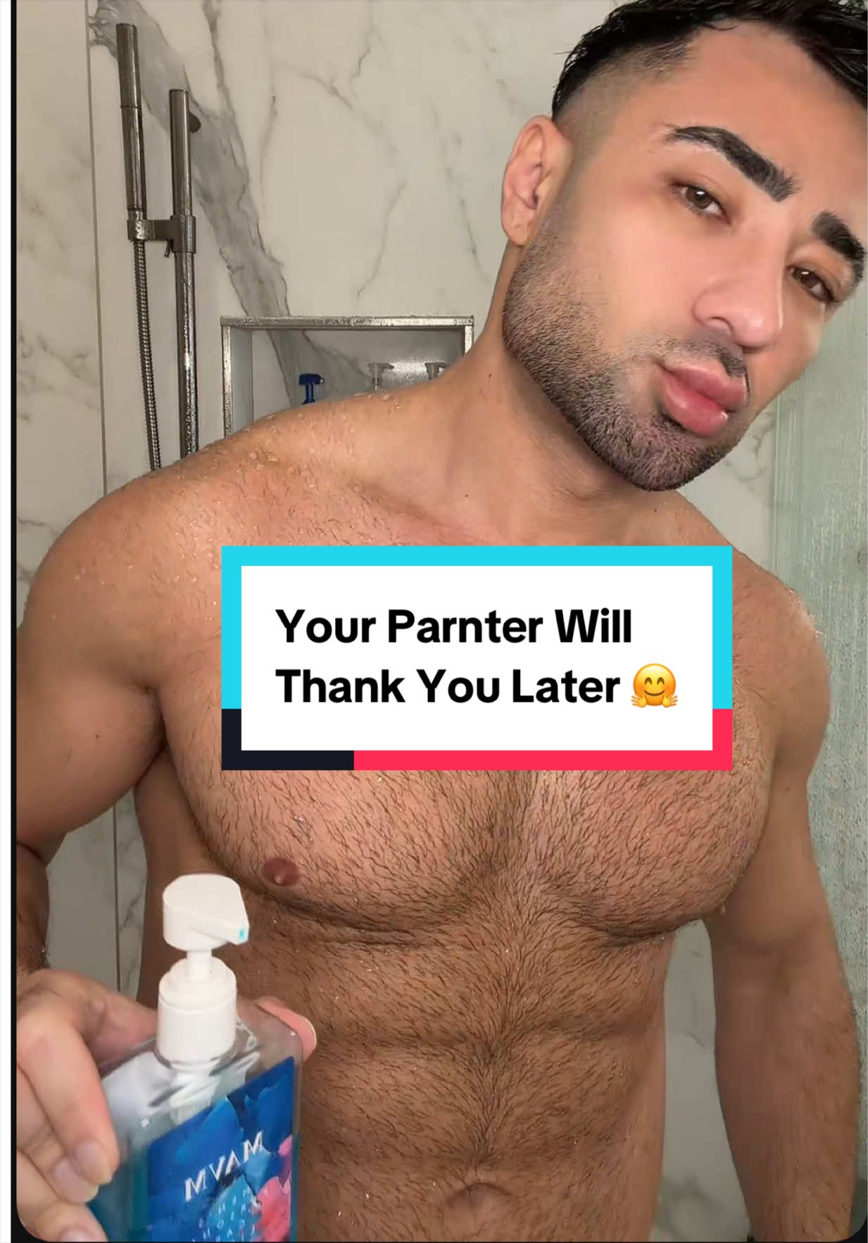 TikTok post by @amirdeals for MAVM. Caption reads: [...] minutes when you wash your intimate are....