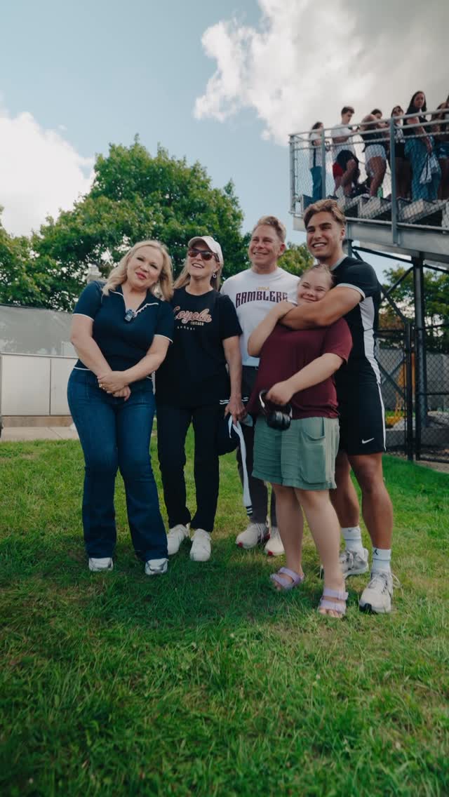 Instagram post by @sportsiren for Allstate. Caption reads: This is what it’s all about! We surprised Aidan....