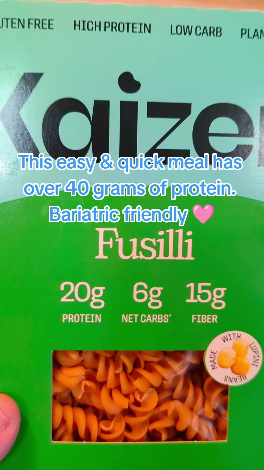 TikTok post by @marcyvvee for Kaizen Food Company. Caption reads: [...] Very quick and easy to make. @Kaizen Food....