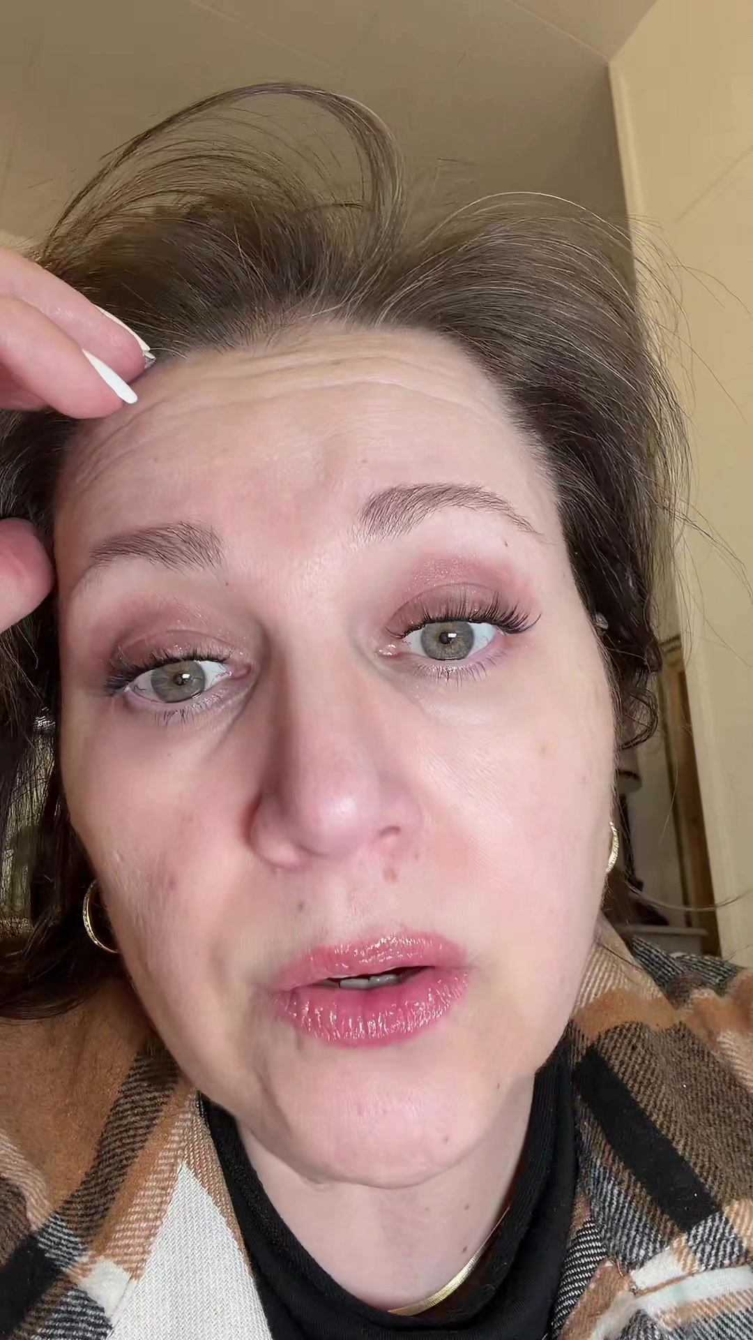 TikTok post by @libbyistart for Natural Vitality. Caption reads: [...] #stresssupport #magnesium #naturalvitality....