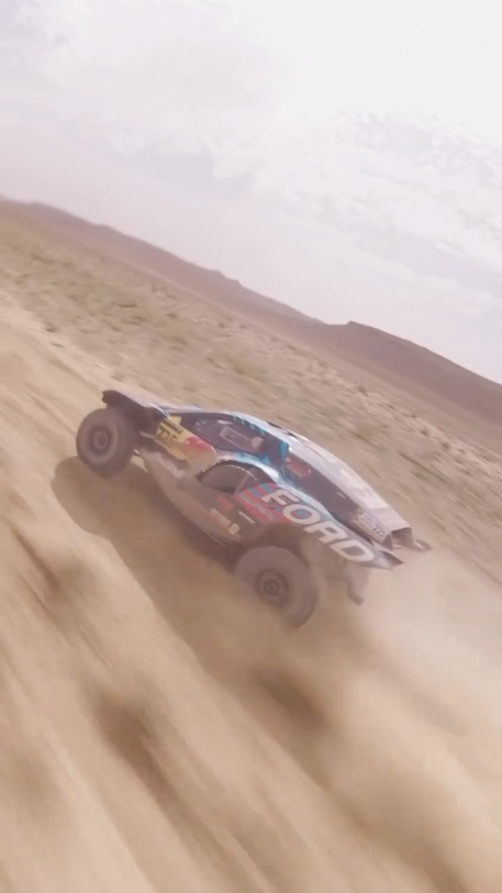 Instagram post by @msportltd for Ford Performance. Caption reads: Eyes in the sky on El Matador.....