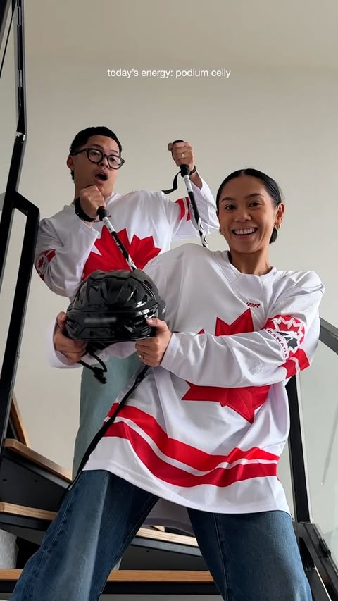 Instagram post by @jessandneil for Sport Chek. Caption reads: [...] these moves! Which move is your fave?....