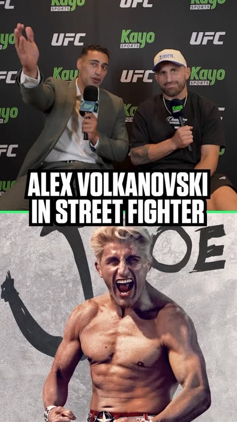 Instagram post by @jonbernardk for Kayo Sports. Caption reads: [...] 325 Volk vs Lopes 2 this SUNDAY on....