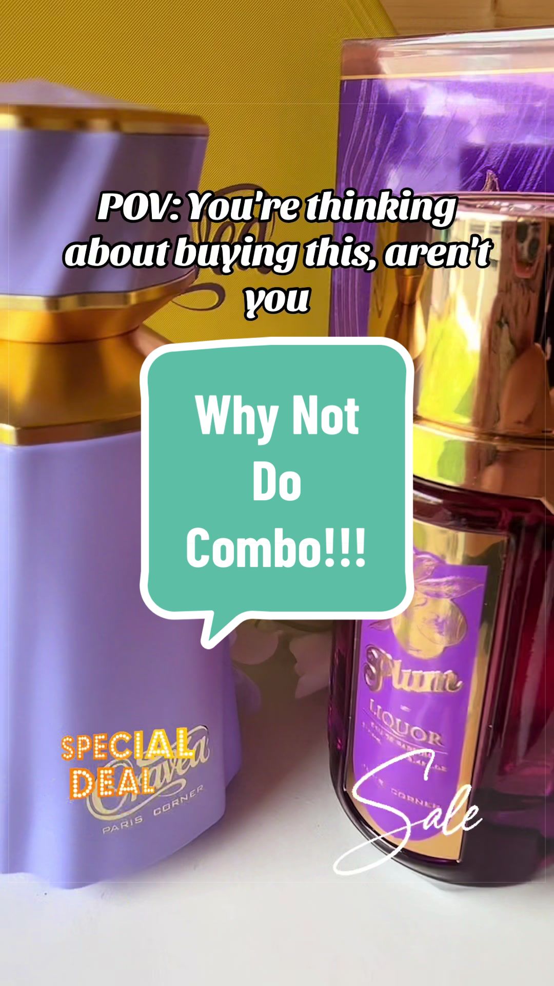 TikTok post by @asta.with.mj for Aroma Concepts. Caption reads: [...] Day!!! Smell Gorgeous for less!!! @Aroma....