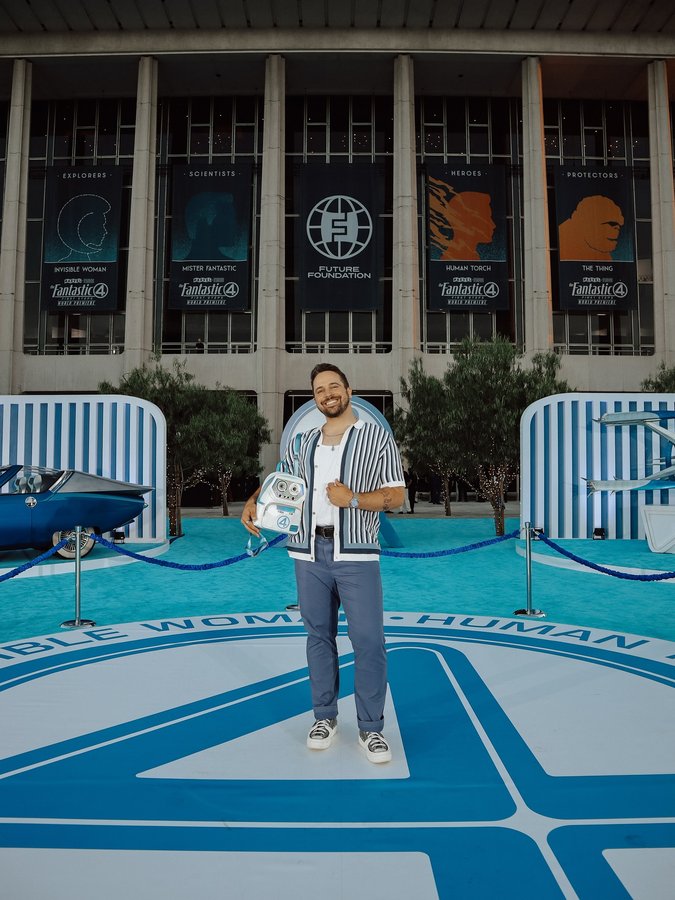 Instagram post by @blakespopnook for Citizen Watch. Caption reads: marking my calendar: OOO for superhero things! 💙✨....