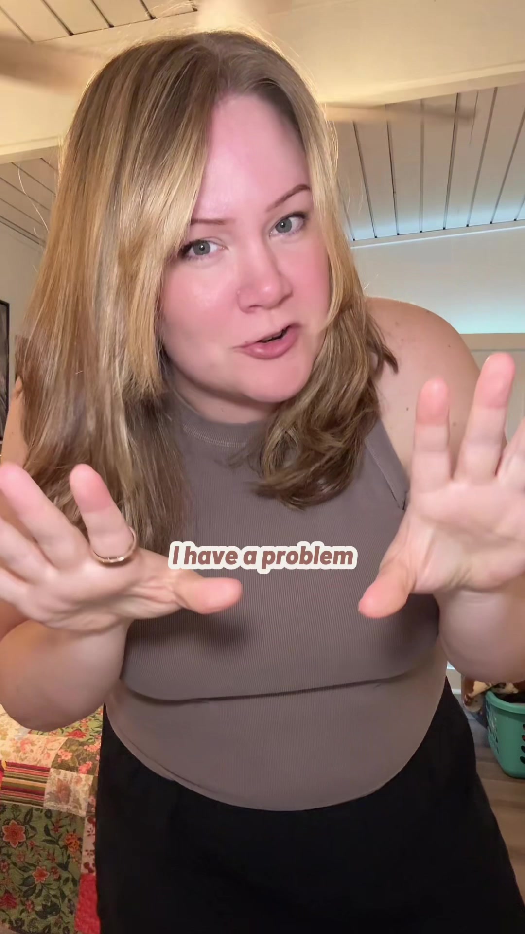 TikTok post by @ashtclaire for HSIA. Caption reads: I have a problem… and apparently it’s HSIA bras....