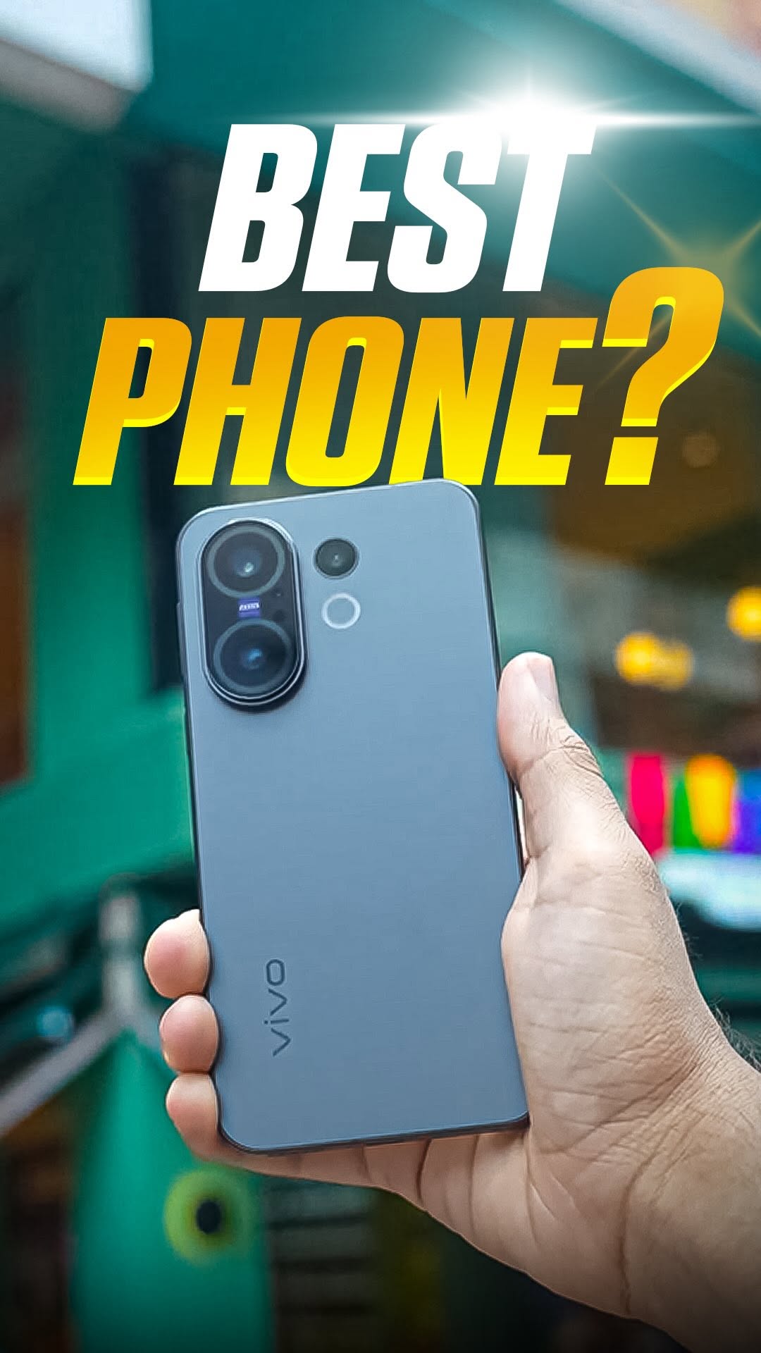 Instagram post by @mrgeekguy for Social Current India. Caption reads: Best compact phone ever ??

vivo X200 FE....