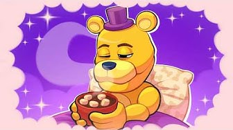 YouTube post by @RyeDoze for Throne. Caption reads: An Hour of FNAF World Theories to Sleep To.