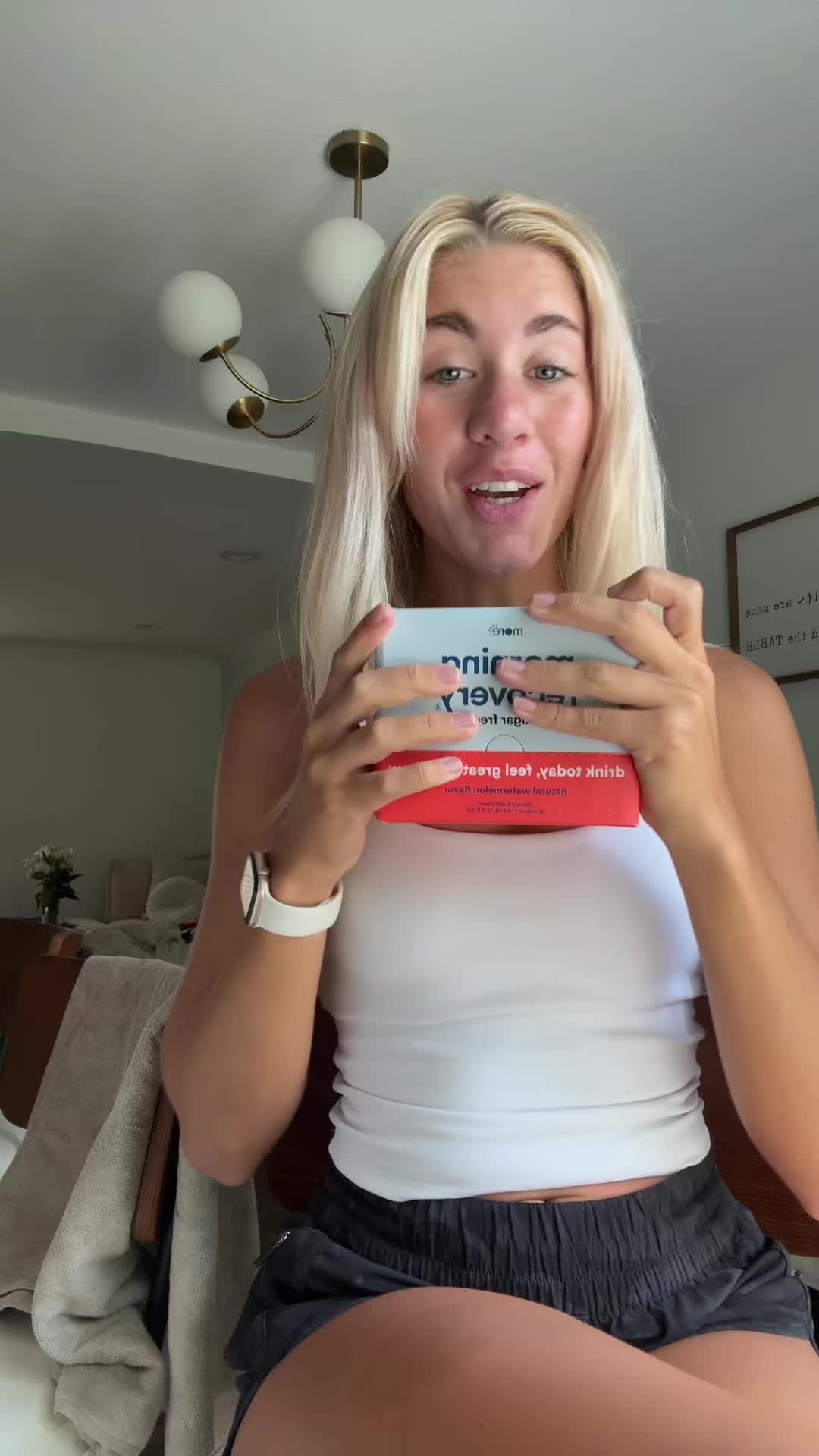 TikTok post by @allysonreiter9 for More Labs. Caption reads: [...] #ugccreator #electrolytes #energy @morelabs.