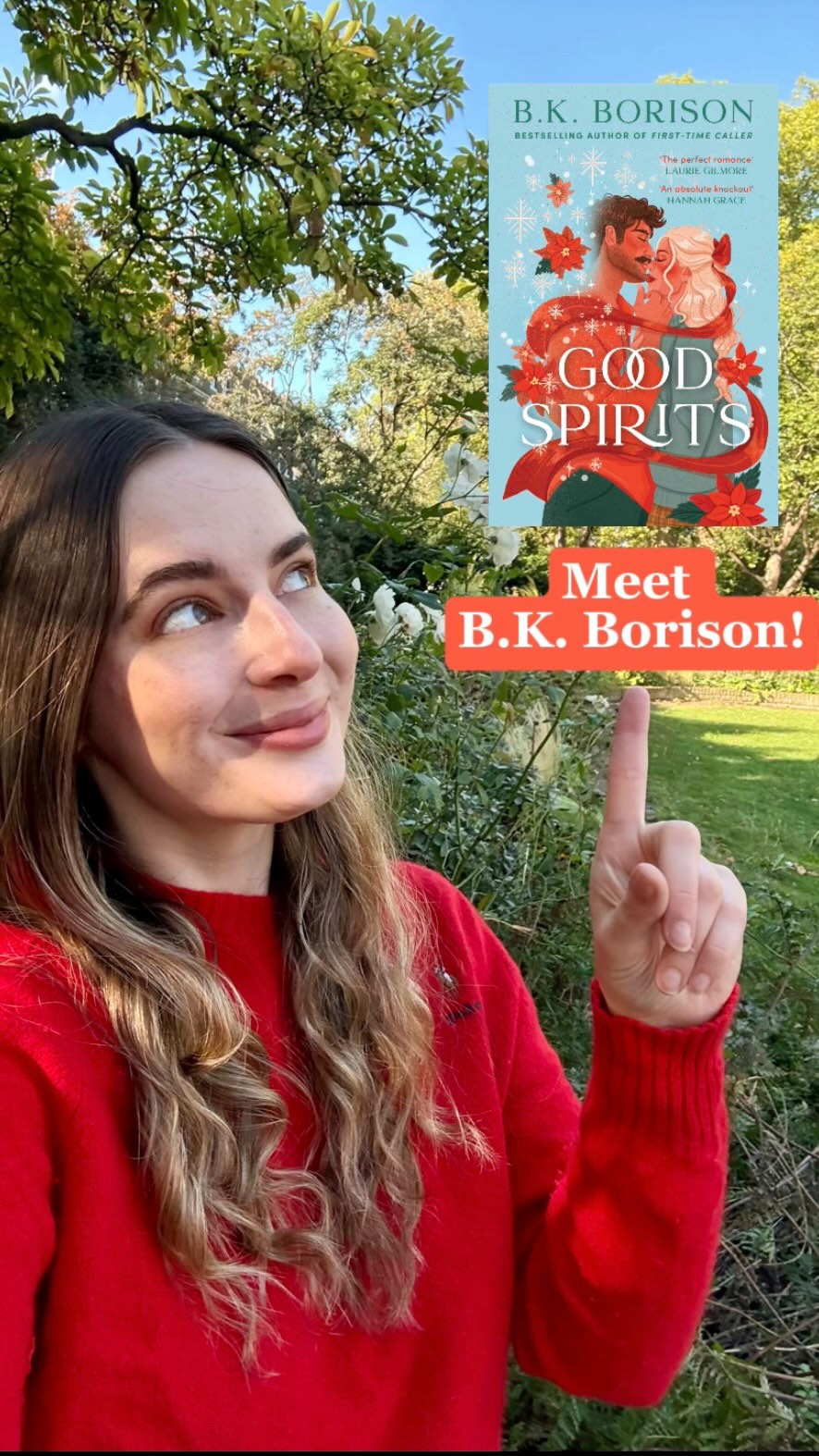 Instagram post by @authorbkborison for HarperCollinsUK. Caption reads: 👻 COMPETITION 👻

To celebrate the release of....