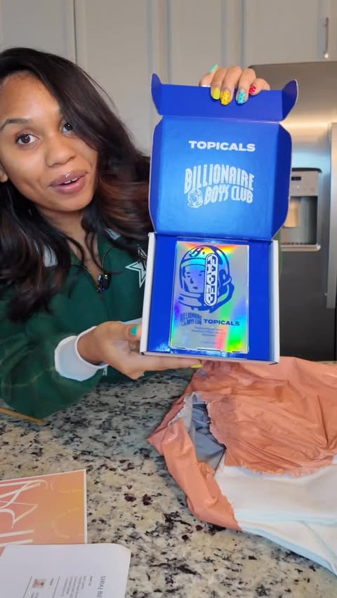Instagram post by @j.ellle for Grüns. Caption reads: He thought they were fruit snacks 😒 ANYWAYS y’all....