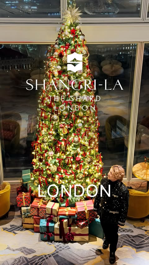 Instagram post by @stefanomalachi for Shangri-La. Caption reads: Enchanted Wonders Above The Clouds at Shangri-La....